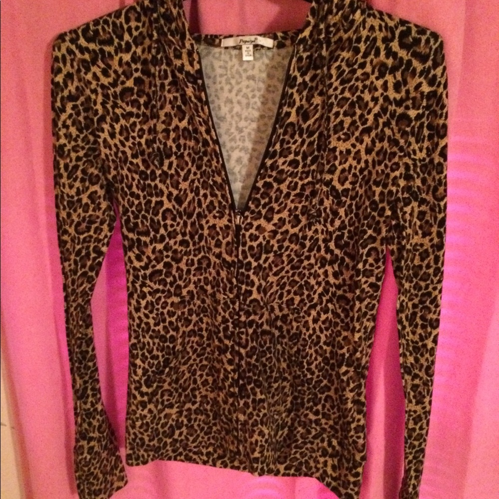 Leopard hoodie